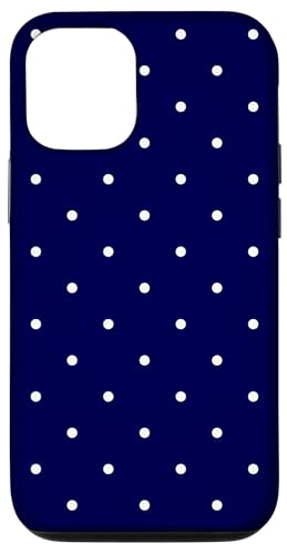 Niedlich, Marineblau, Boho-Punkt-Muster, gepunktet Hülle für iPhone 12/12 Pro Niedlich, Marineblau, Boho-Punkt-Muster, gepunktet Hülle für iPhone 12/12 Pro von I Adore Polka Dots!!!