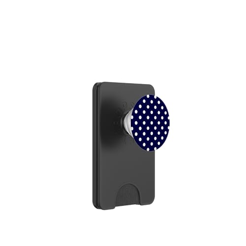 Niedlich, Marineblau, Boho-Punkt-Muster, gepunktet PopSockets PopWallet für MagSafe Niedlich, Marineblau, Boho-Punkt-Muster, gepunktet PopSockets PopWallet für MagSafe von I Adore Polka Dots!!!