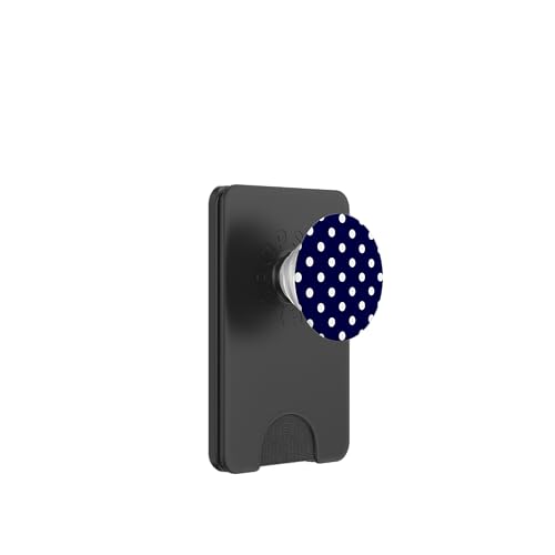 Niedlich, Marineblau, Boho-Punkt-Muster, gepunktet PopSockets PopWallet für MagSafe Niedlich, Marineblau, Boho-Punkt-Muster, gepunktet PopSockets PopWallet für MagSafe von I Adore Polka Dots!!!