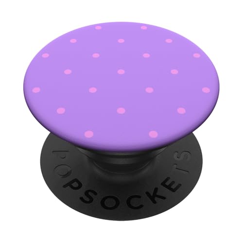 Niedlich, lila und rosa, Boho-Punkt-Muster, gepunktet PopSockets Klebender PopGrip Niedlich, lila und rosa, Boho-Punkt-Muster, gepunktet PopSockets Klebender PopGrip von I Adore Polka Dots!!!