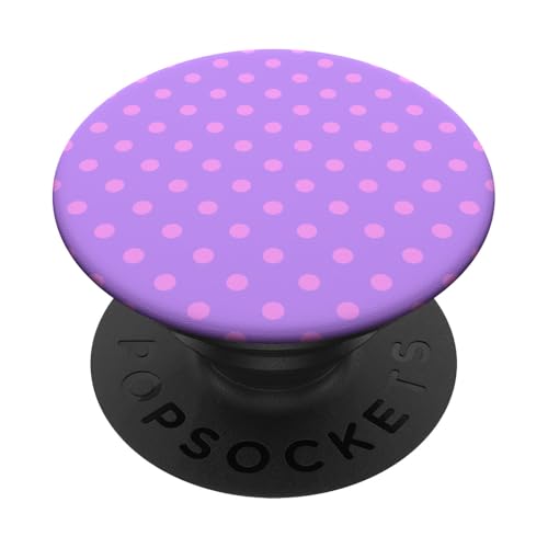 Niedlich, lila und rosa, Boho-Punkt-Muster, gepunktet PopSockets Klebender PopGrip Niedlich, lila und rosa, Boho-Punkt-Muster, gepunktet PopSockets Klebender PopGrip von I Adore Polka Dots!!!