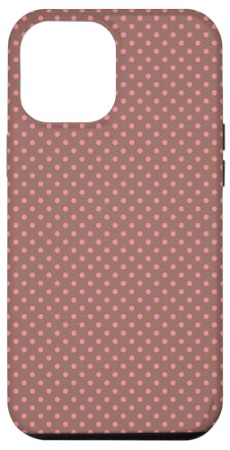 Niedlich, rosa und braun, Boho-Punkt-Muster, gepunktet Hülle für iPhone 12 Pro Max von I Adore Polka Dots!!!