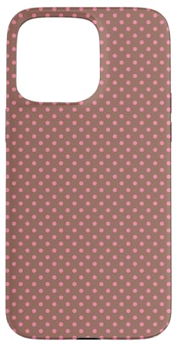 Niedlich, rosa und braun, Boho-Punkt-Muster, gepunktet Hülle für iPhone 15 Pro Max von I Adore Polka Dots!!!
