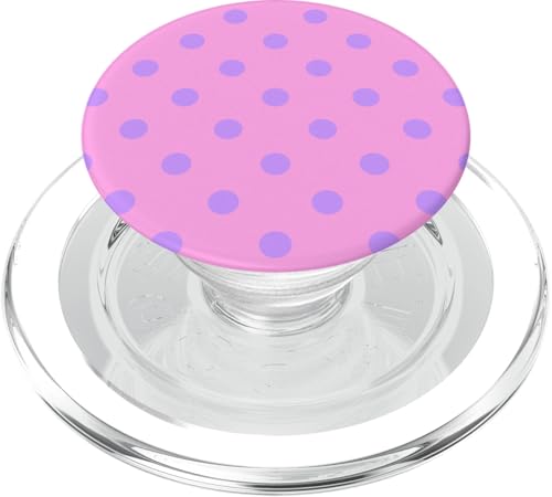 Niedlich, rosa und lila, Boho-Punkt-Muster, gepunktet PopSockets PopGrip für MagSafe von I Adore Polka Dots!!!