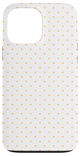 Niedliches gelbes Punktemuster, Boho-Punkte Hülle für iPhone 13 Pro Max Niedliches gelbes Punktemuster, Boho-Punkte Hülle für iPhone 13 Pro Max von I Adore Polka Dots!!