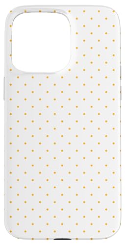 Niedliches gelbes Punktemuster, Boho-Punkte Hülle für iPhone 15 Pro Max Niedliches gelbes Punktemuster, Boho-Punkte Hülle für iPhone 15 Pro Max von I Adore Polka Dots!!