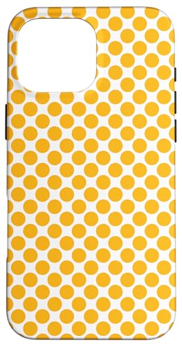 Niedliches gelbes Punktemuster, Boho-Punkte Hülle für iPhone 16 Pro Max Niedliches gelbes Punktemuster, Boho-Punkte Hülle für iPhone 16 Pro Max von I Adore Polka Dots!!