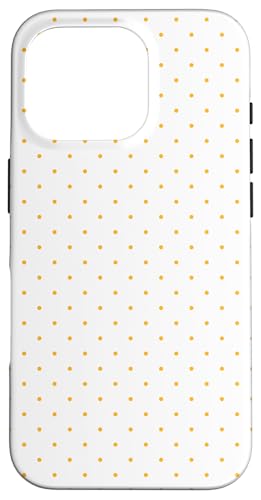 Niedliches gelbes Punktemuster, Boho-Punkte Hülle für iPhone 16 Pro Niedliches gelbes Punktemuster, Boho-Punkte Hülle für iPhone 16 Pro von I Adore Polka Dots!!