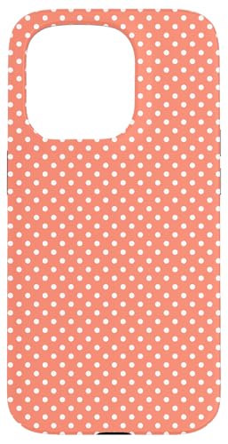 Pfirsichorange Farbe, gepunktetes Muster, Boho-Punkte Hülle für iPhone 15 Pro Pfirsichorange Farbe, gepunktetes Muster, Boho-Punkte Hülle für iPhone 15 Pro von I Adore Polka Dots!!