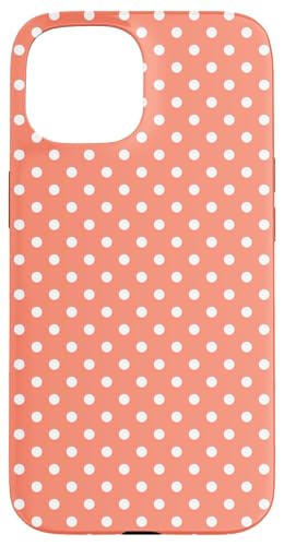 Pfirsichorange Farbe, gepunktetes Muster, Boho-Punkte Hülle für iPhone 15 Pfirsichorange Farbe, gepunktetes Muster, Boho-Punkte Hülle für iPhone 15 von I Adore Polka Dots!!