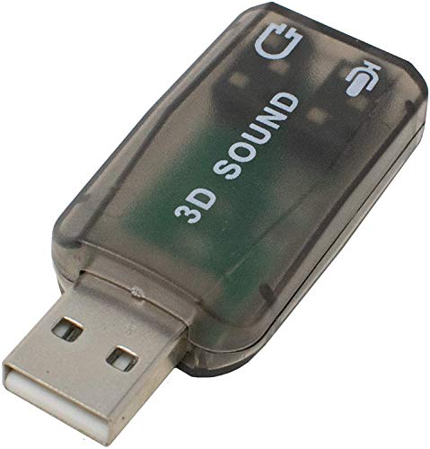 I-Choose Limited Plug and Play Externe USB-Soundkarte | Konvertiert doppelt 3,5 mm Headset mit Mikrofon in USB für PC oder Laptop von I-CHOOSE LIMITED