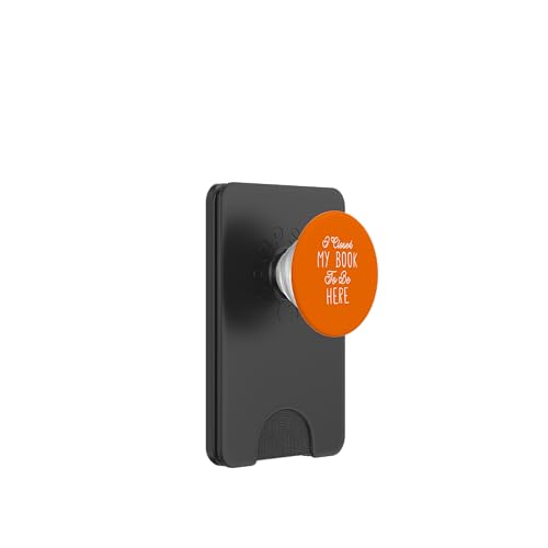 I Closed My Book To Be Here, Funny Book Lover PopSockets PopWallet für MagSafe I Closed My Book To Be Here, Funny Book Lover PopSockets PopWallet für MagSafe von I Closed My Book To Be Here Funny Ideas