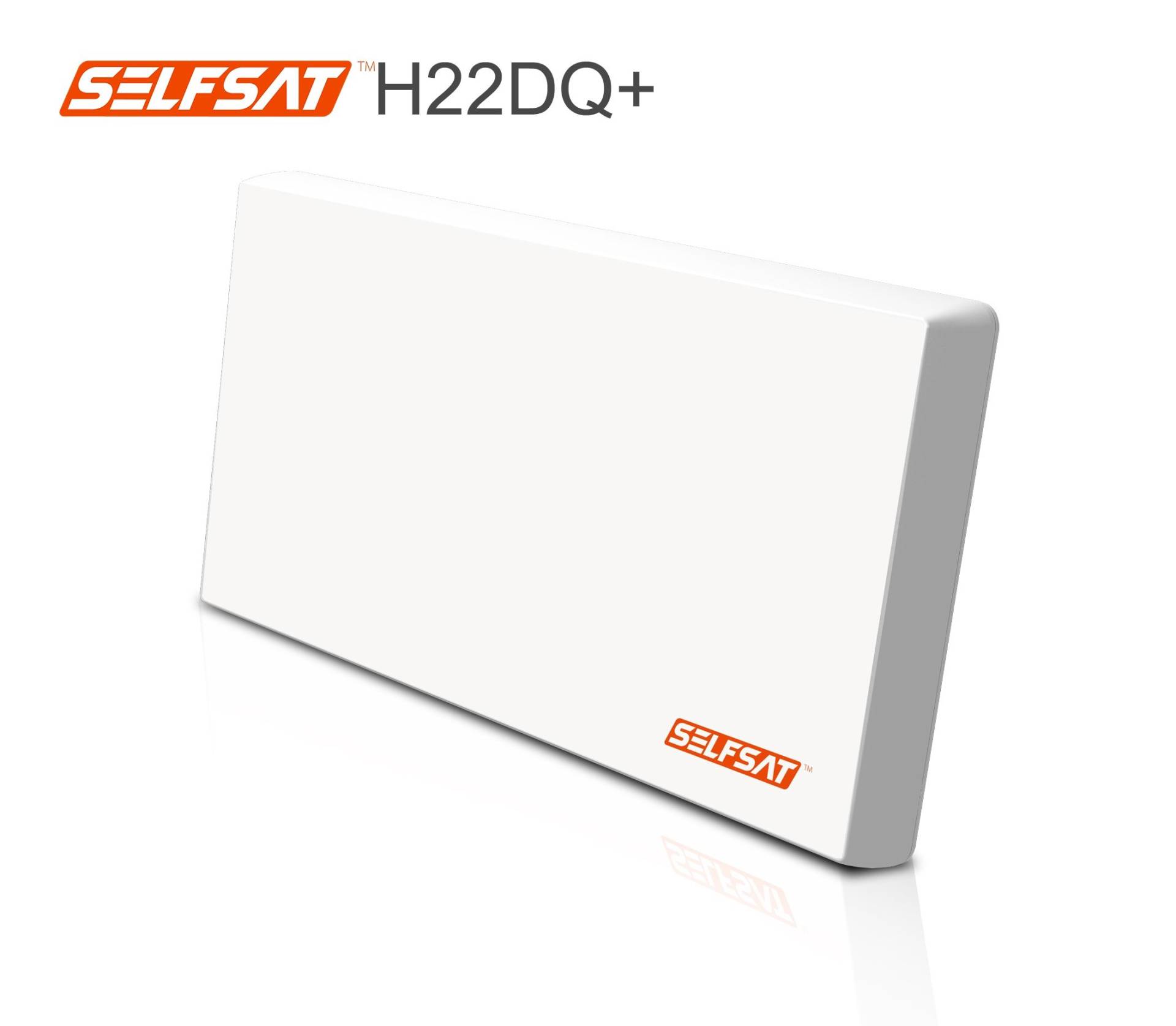 Selfsat H22DQ+ Flachantenne mit austauschbaren Quattro LNB von I DO IT