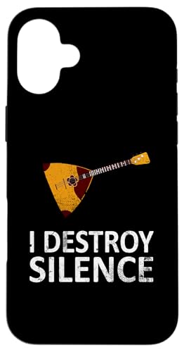 I Destroy Silence - Lustige Balalaika-Spieler Musik Humor Hülle für iPhone 16 Plus I Destroy Silence - Lustige Balalaika-Spieler Musik Humor Hülle für iPhone 16 Plus von I Destroy Silence Tee shirt