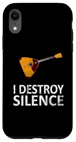 I Destroy Silence - Lustige Balalaika-Spieler Musik Humor Hülle für iPhone XR I Destroy Silence - Lustige Balalaika-Spieler Musik Humor Hülle für iPhone XR von I Destroy Silence Tee shirt