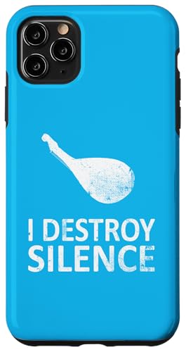 I Destroy Silence - Lustige Bandura-Spieler Ukrainische Musik Hülle für iPhone 11 Pro Max von I Destroy Silence Tee shirt