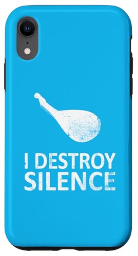 I Destroy Silence - Lustige Bandura-Spieler Ukrainische Musik Hülle für iPhone XR von I Destroy Silence Tee shirt