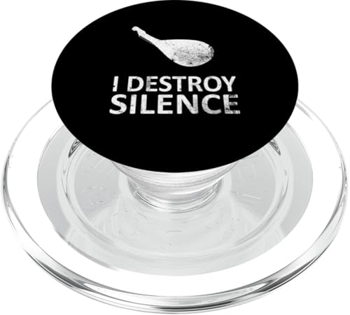 I Destroy Silence - Lustige Bandura-Spieler Ukrainische Musik PopSockets PopGrip für MagSafe von I Destroy Silence Tee shirt