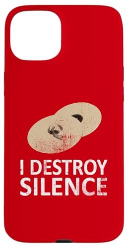 I Destroy Silence - Lustige Becken Spieler Musik Humor Hülle für iPhone 15 Plus I Destroy Silence - Lustige Becken Spieler Musik Humor Hülle für iPhone 15 Plus von I Destroy Silence Tee shirt