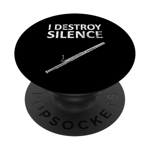 I Destroy Silence - Lustige Fagottspieler-Musik PopSockets Klebender PopGrip I Destroy Silence - Lustige Fagottspieler-Musik PopSockets Klebender PopGrip von I Destroy Silence Tee shirt