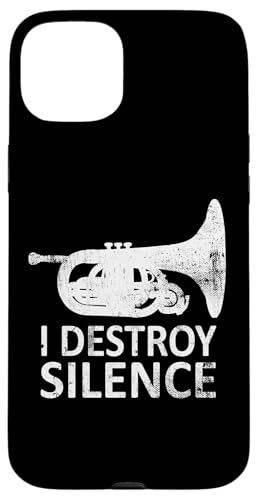 I Destroy Silence - Lustige Mellophonspieler Hülle für iPhone 15 Plus von I Destroy Silence Tee shirt