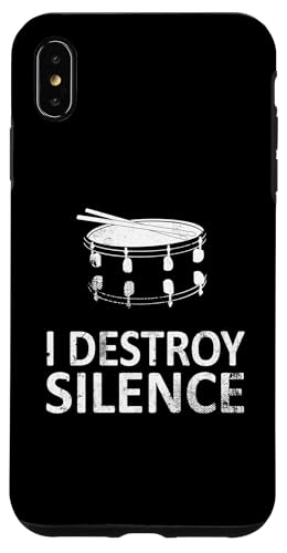 I Destroy Silence - Lustige Snaredrum-Spieler Musik Humor Hülle für iPhone XS Max I Destroy Silence - Lustige Snaredrum-Spieler Musik Humor Hülle für iPhone XS Max von I Destroy Silence Tee shirt