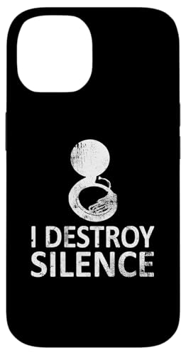 I Destroy Silence - Lustige Sousaphon-Spieler Hülle für iPhone 14 I Destroy Silence - Lustige Sousaphon-Spieler Hülle für iPhone 14 von I Destroy Silence Tee shirt