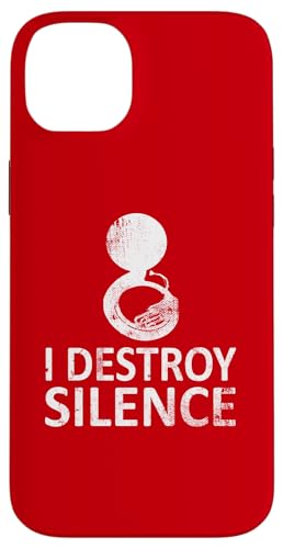 I Destroy Silence - Lustige Sousaphon-Spieler Musik Humor Hülle für iPhone 14 Plus I Destroy Silence - Lustige Sousaphon-Spieler Musik Humor Hülle für iPhone 14 Plus von I Destroy Silence Tee shirt