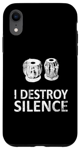I Destroy Silence - Lustige Tabla-Spieler Musik Humor Hülle für iPhone XR I Destroy Silence - Lustige Tabla-Spieler Musik Humor Hülle für iPhone XR von I Destroy Silence Tee shirt