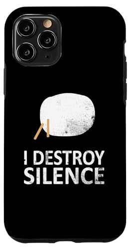 I Destroy Silence - Lustige Taiko-Spieler Hülle für iPhone 11 Pro von I Destroy Silence Tee shirt