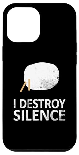 I Destroy Silence - Lustige Taiko-Spieler Hülle für iPhone 12 Pro Max von I Destroy Silence Tee shirt
