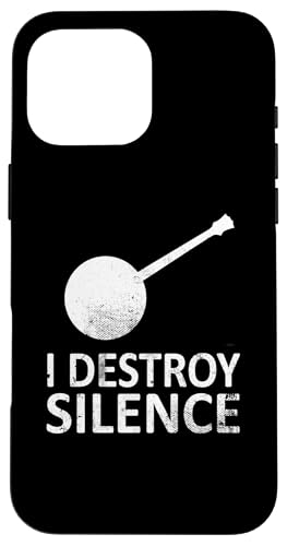 I Destroy Silence - Lustiger Banjo-Spieler Musik Humor Witz Hülle für iPhone 16 Pro Max I Destroy Silence - Lustiger Banjo-Spieler Musik Humor Witz Hülle für iPhone 16 Pro Max von I Destroy Silence Tee shirt