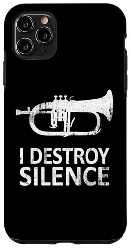 I Destroy Silence - Lustiger Flügelhornspieler Musik Humor Hülle für iPhone 11 Pro Max I Destroy Silence - Lustiger Flügelhornspieler Musik Humor Hülle für iPhone 11 Pro Max von I Destroy Silence Tee shirt