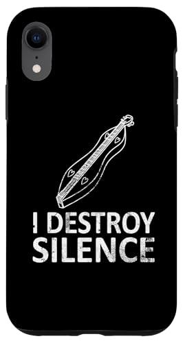 I Destroy Silence – Lustiger Hackbrettspieler Musik Humor Witz Hülle für iPhone XR I Destroy Silence – Lustiger Hackbrettspieler Musik Humor Witz Hülle für iPhone XR von I Destroy Silence Tee shirt