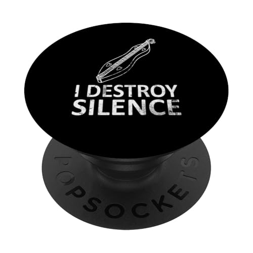 I Destroy Silence – Lustiger Hackbrettspieler Musik Humor Witz PopSockets Klebender PopGrip I Destroy Silence – Lustiger Hackbrettspieler Musik Humor Witz PopSockets Klebender PopGrip von I Destroy Silence Tee shirt