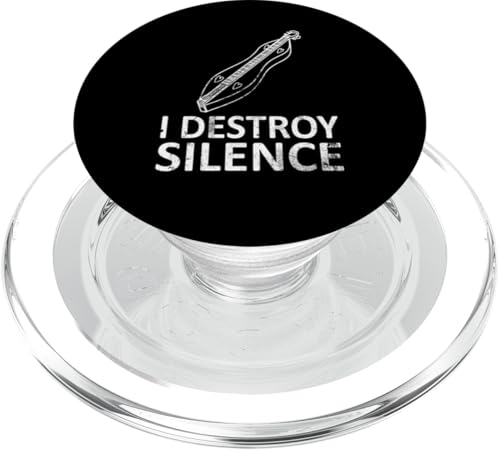 I Destroy Silence – Lustiger Hackbrettspieler Musik Humor Witz PopSockets PopGrip für MagSafe I Destroy Silence – Lustiger Hackbrettspieler Musik Humor Witz PopSockets PopGrip für MagSafe von I Destroy Silence Tee shirt