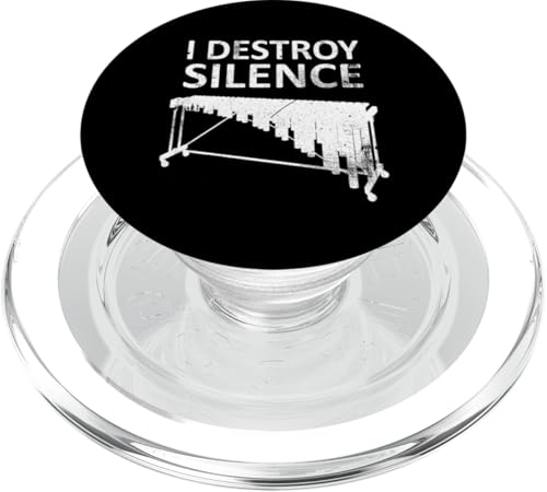 I Destroy Silence - Lustiger Marimba-Spieler Musikliebhaber PopSockets PopGrip für MagSafe I Destroy Silence - Lustiger Marimba-Spieler Musikliebhaber PopSockets PopGrip für MagSafe von I Destroy Silence Tee shirt
