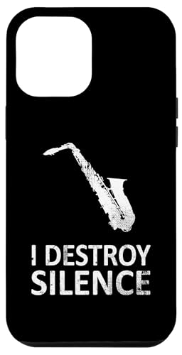 I Destroy Silence - Lustiger Saxophonspieler Musik Witz Humor Hülle für iPhone 12 Pro Max I Destroy Silence - Lustiger Saxophonspieler Musik Witz Humor Hülle für iPhone 12 Pro Max von I Destroy Silence Tee shirt