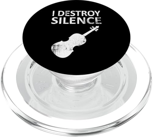 I Destroy Silence - Lustiger Violinspieler Musik Humor PopSockets PopGrip für MagSafe I Destroy Silence - Lustiger Violinspieler Musik Humor PopSockets PopGrip für MagSafe von I Destroy Silence Tee shirt