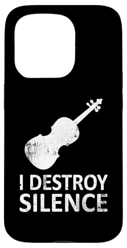 I Destroy Silence - Lustiger Violinspieler Musik Humor Witz Hülle für iPhone 15 Pro I Destroy Silence - Lustiger Violinspieler Musik Humor Witz Hülle für iPhone 15 Pro von I Destroy Silence Tee shirt
