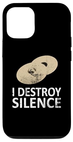 Ich zerstöre die Stille - Lustige Beckenspieler Hülle für iPhone 12/12 Pro von I Destroy Silence Tee shirt