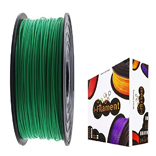 I-Filament 3D-Drucker PET-G 1,75mm 1kg Spule Rolle (Grün) von I-Filament
