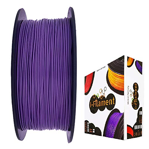 I-Filament 3D-Drucker PET-G 1,75mm 1kg Spule Rolle (Violett Metallic) von I-Filament