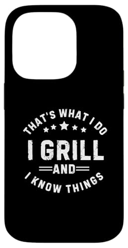 Ich grille und weiß Dinge Hülle für iPhone 14 Pro Ich grille und weiß Dinge Hülle für iPhone 14 Pro von I Grill And Know Things