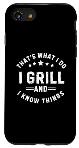 Ich grille und weiß Dinge Hülle für iPhone SE (2020) / 7 / 8 von I Grill And Know Things