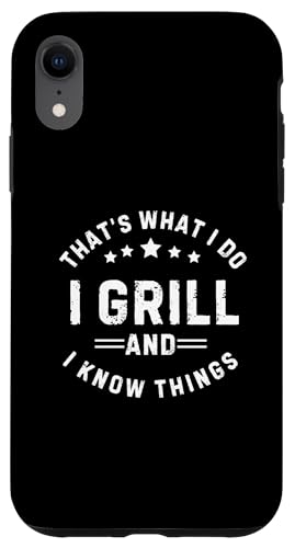 Ich grille und weiß Dinge Hülle für iPhone XR Ich grille und weiß Dinge Hülle für iPhone XR von I Grill And Know Things