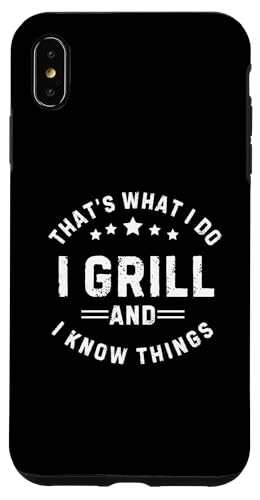 Ich grille und weiß Dinge Hülle für iPhone XS Max Ich grille und weiß Dinge Hülle für iPhone XS Max von I Grill And Know Things