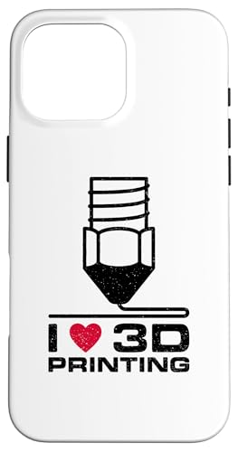 Ich liebe 3D-Druck 3D-Drucker und Additive Fertigung Hülle für iPhone 16 Pro Max Ich liebe 3D-Druck 3D-Drucker und Additive Fertigung Hülle für iPhone 16 Pro Max von I Love 3D Printing Minimal Designs