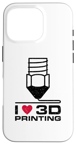 Ich liebe 3D-Druck 3D-Drucker und Additive Fertigung Hülle für iPhone 16 Pro Ich liebe 3D-Druck 3D-Drucker und Additive Fertigung Hülle für iPhone 16 Pro von I Love 3D Printing Minimal Designs