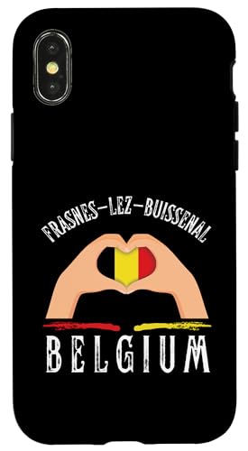 Belgium Flag Heart Frasnes-Lez-Buissenal City Hülle für iPhone X/XS Belgium Flag Heart Frasnes-Lez-Buissenal City Hülle für iPhone X/XS von I Love Belgium Frasnes-Lez-Buissenal Designs